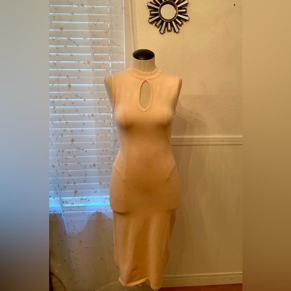 Bebe Bandage Midi Dress - Picture 1 of 9